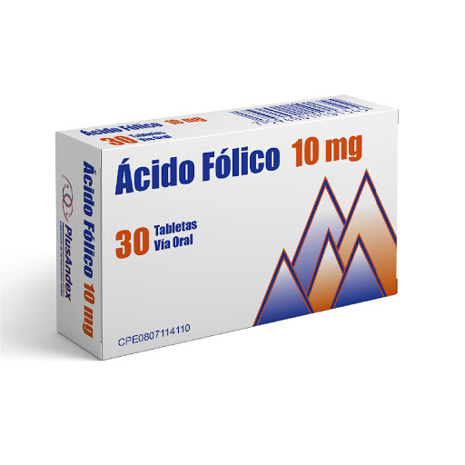 ACIDO FOLICO 10MG TAB X 30 (PLUSANDEX)